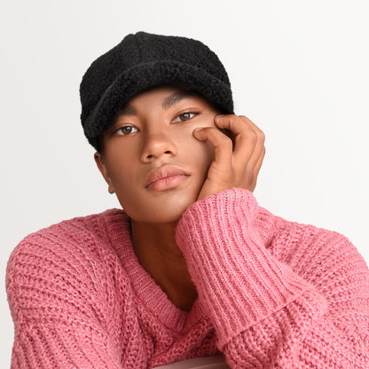 Sherpa Baseball Cap – Ultra Soft Teddy Fuzz