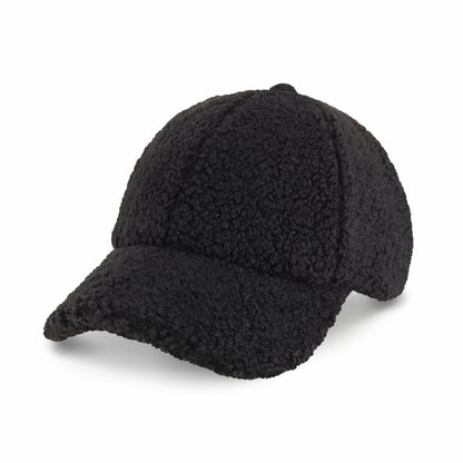 Sherpa Baseball Cap – Ultra Soft Teddy Fuzz