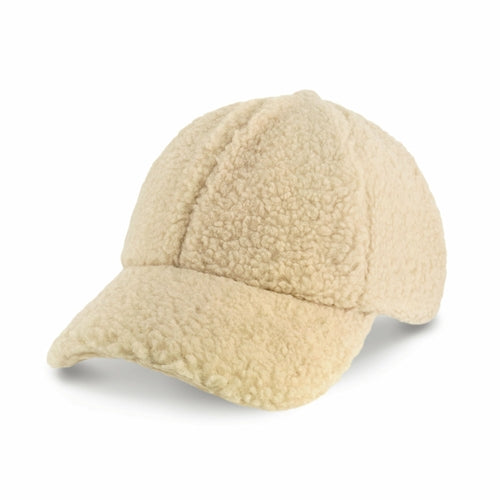 Sherpa Baseball Cap – Ultra Soft Teddy Fuzz