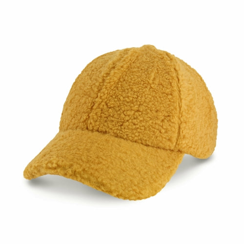 Sherpa Baseball Cap – Ultra Soft Teddy Fuzz