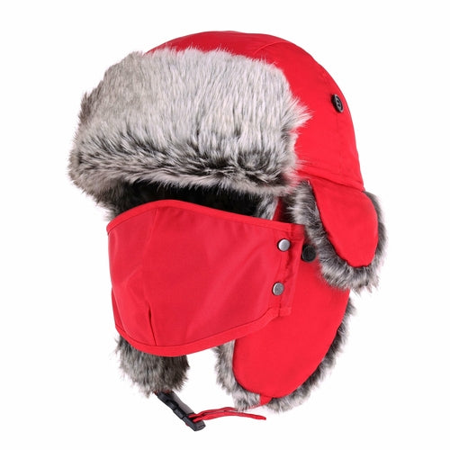 Waterproof Trapper Hat with Mask