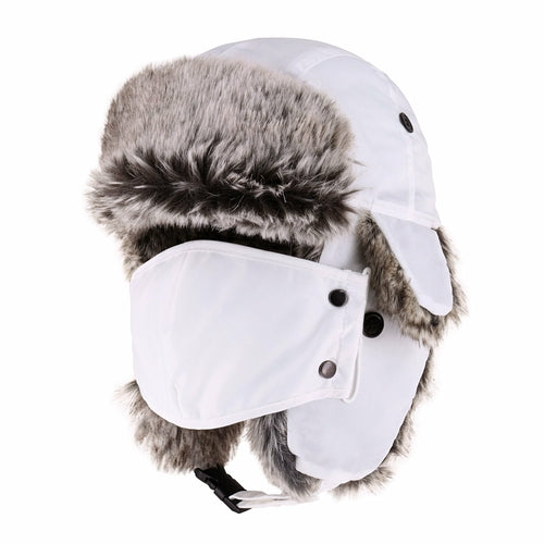 Waterproof Trapper Hat with Mask