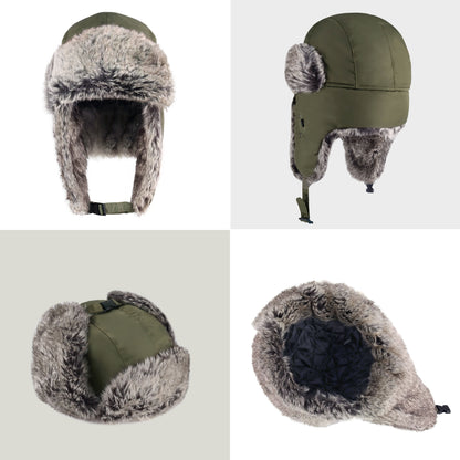 Waterproof Trapper Hat with Mask